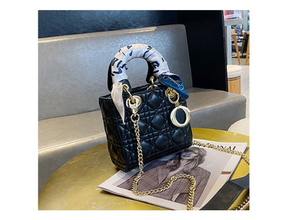 Lacquer leather Daifei bag - 图片 5