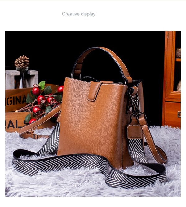 Leather bucket bag - 图片 18