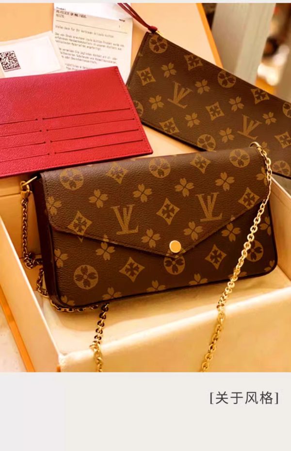 Single shoulder small card bag