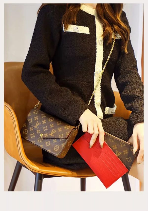 Single shoulder small card bag - 图片 4