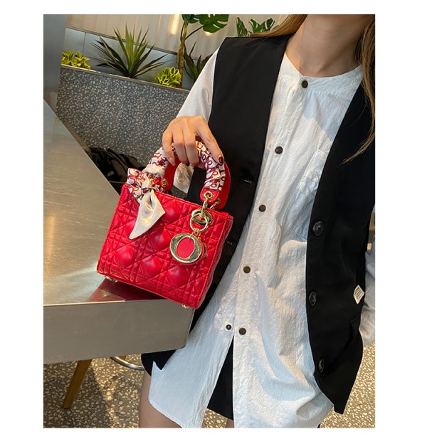 Lacquer leather Daifei bag - 图片 10